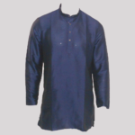 Starkings Navy Blue Color Jari Embroidered Full Sleeve Men’s Indo western Ethnic Kurta