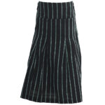 La Fille  Multi Color  Knee Length Plit Girls Skirt
