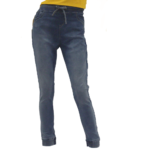 Juliet Denim Casual Stretchable Floral Blue Jeggings