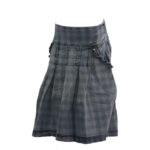 La Fille  Light Blue Color  Knee Length Flare Girls Skirt