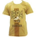 ESSA TAQUA CASUAL KIDS YELLOW COLOR PRINTED T-SHIRT