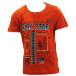 ESSA TAQUA RED COLOR KIDS T-SHIRT