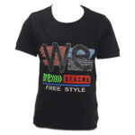 ESSA TAQUA ZAYN-4 BLACK COLOR KIDS T-SHIRT